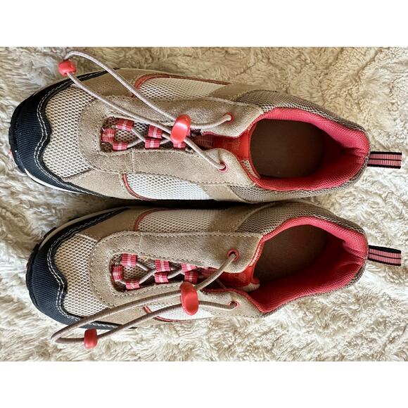 Timberland Girls‎ Sneakers Hiking Shoes Size 2.5 Beige Pink - Picture 8 of 8